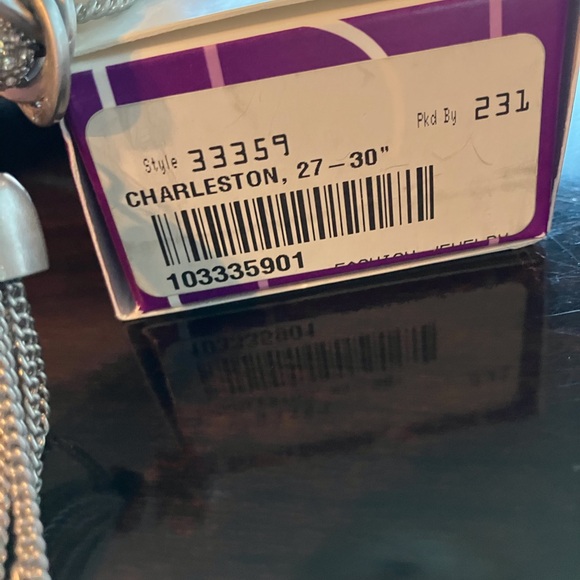 LIA SOPHIA MATCHING NECKLACE AND BRACELET SET - Picture 11 of 11